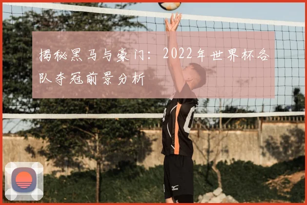 揭秘黑马与豪门:2022年世界杯各队夺冠前景分析