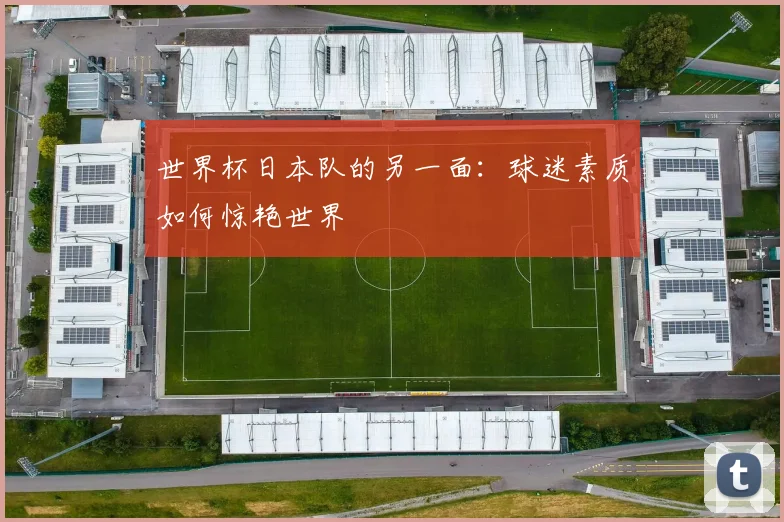 世界杯日本队的另一面：球迷素质如何惊艳世界